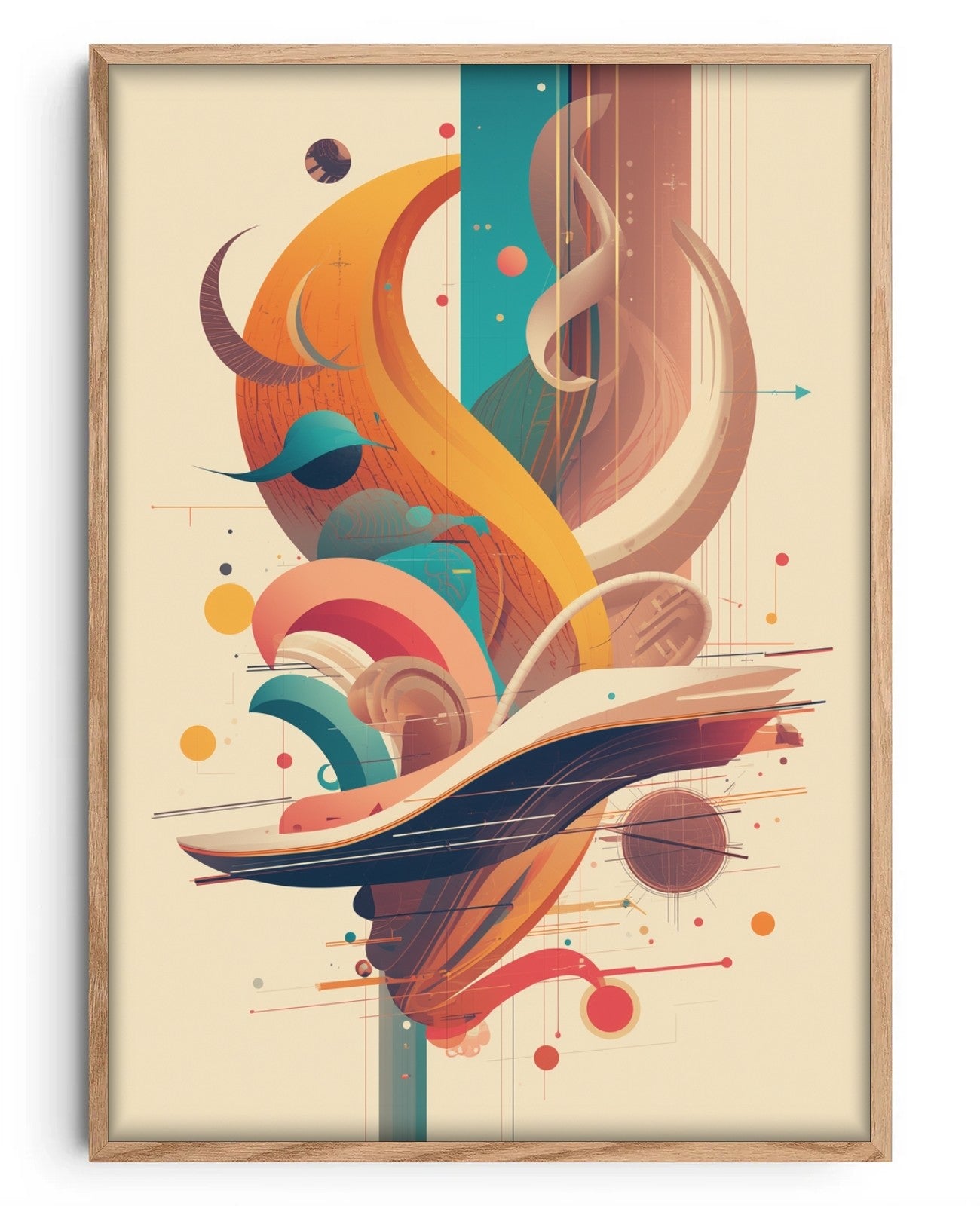 Mechanical Reverie - Oak Wood