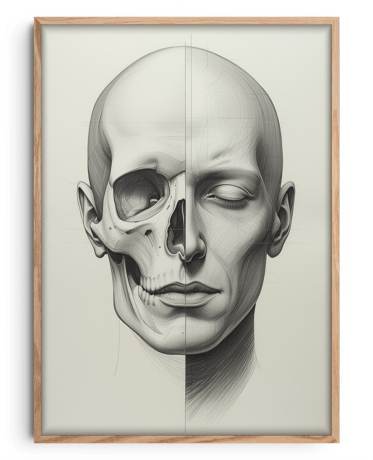 Ethereal Bone Whisper Harmony - Oak Wood