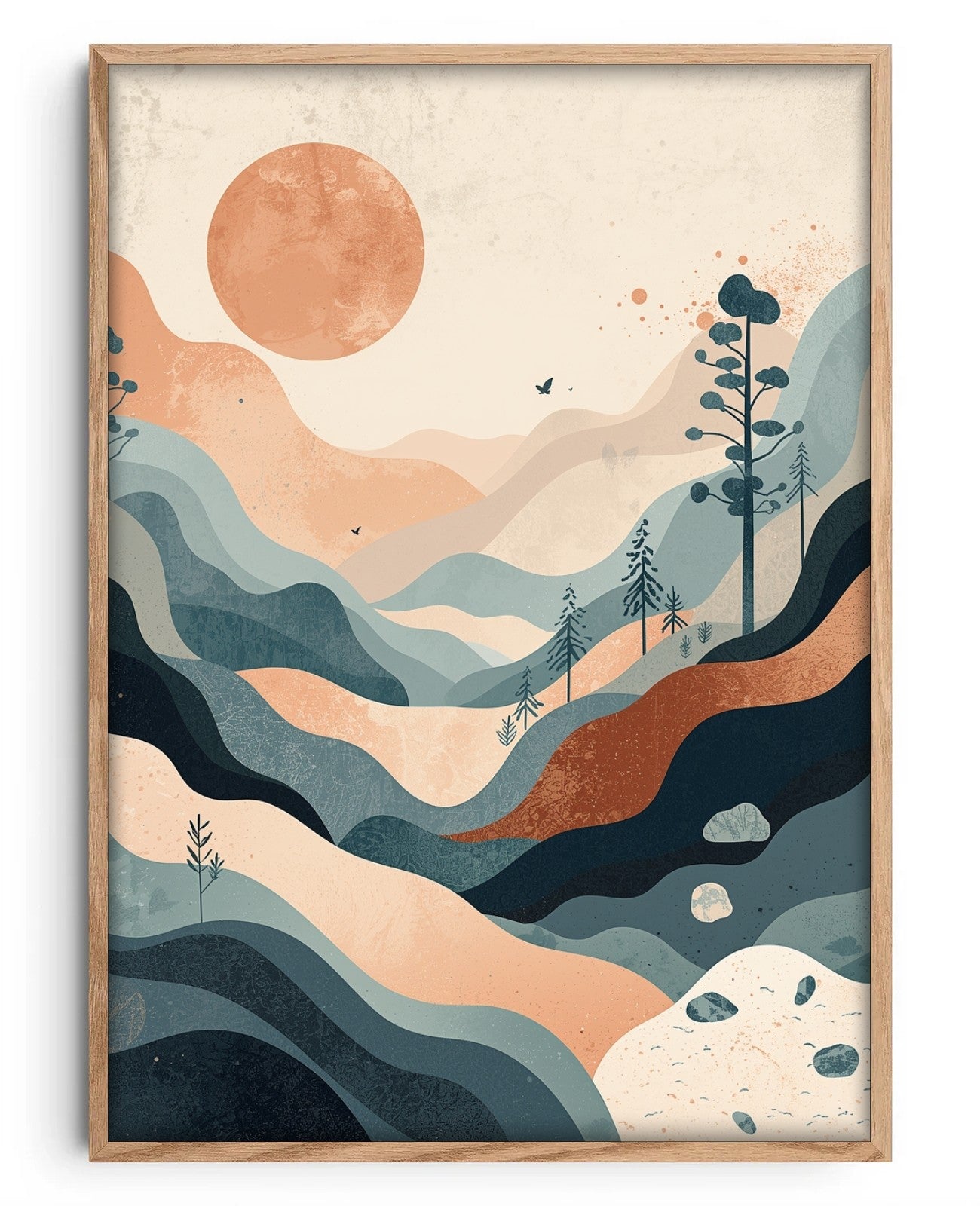 Ethereal Flourish - Oak Wood