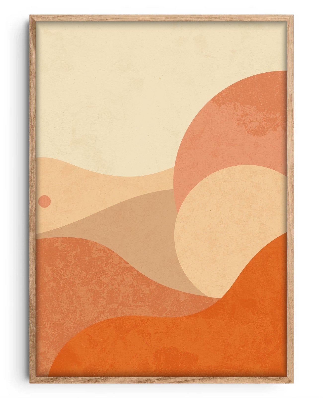 Whispering Silhouette Symphony - Oak Wood