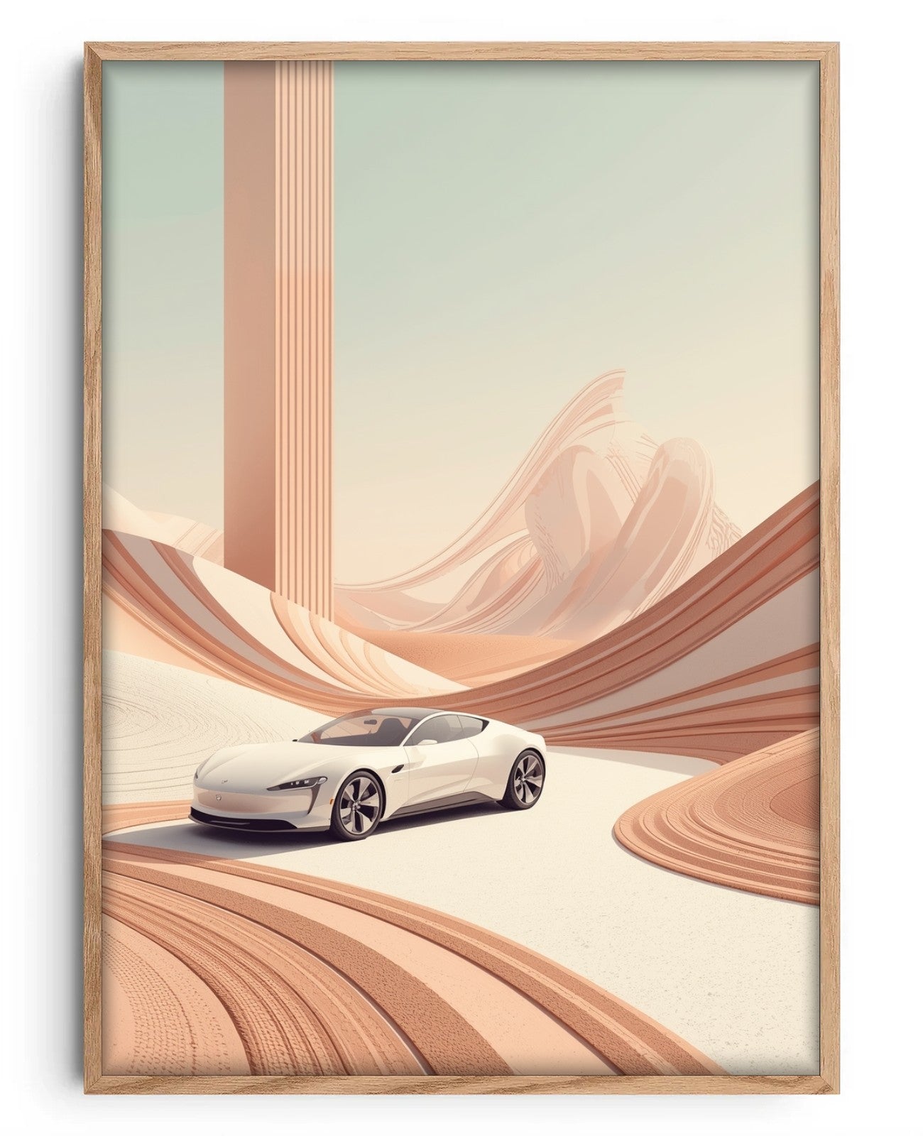 Whispering Motorscape - Oak Wood