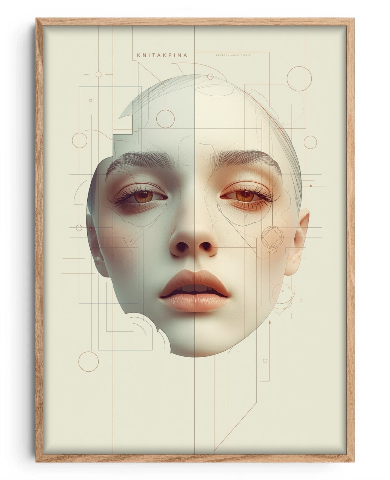 Ephemeral Visage - Oak Wood