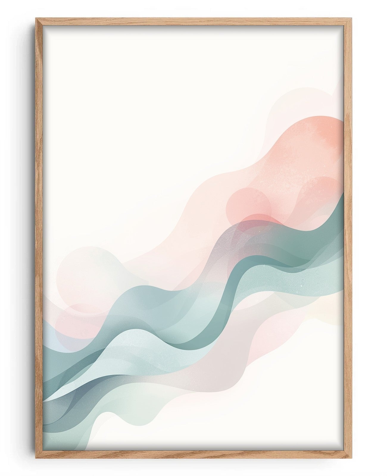 Whispering Geometries - Oak Wood