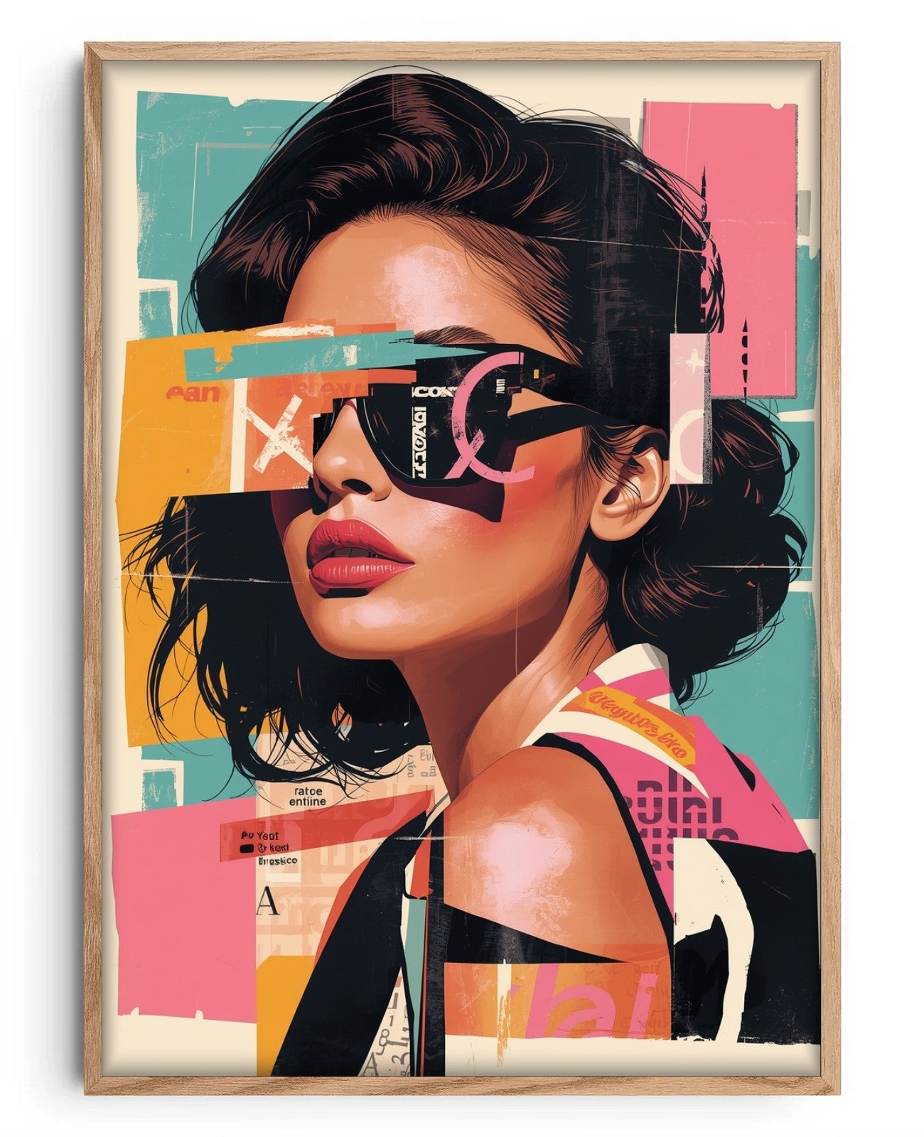 Sunbeam Collage Whispers - Oak Wood