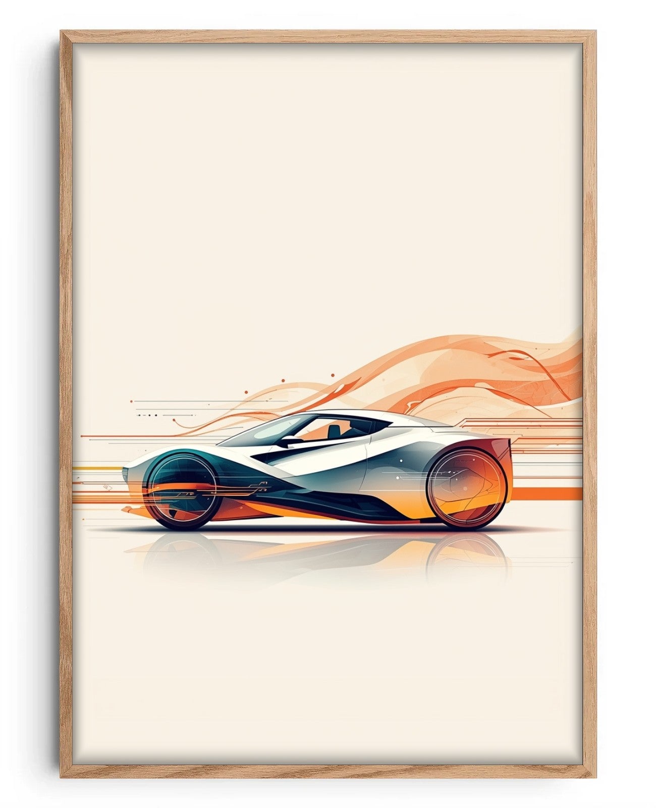 Mechanical Serenity - Oak Wood