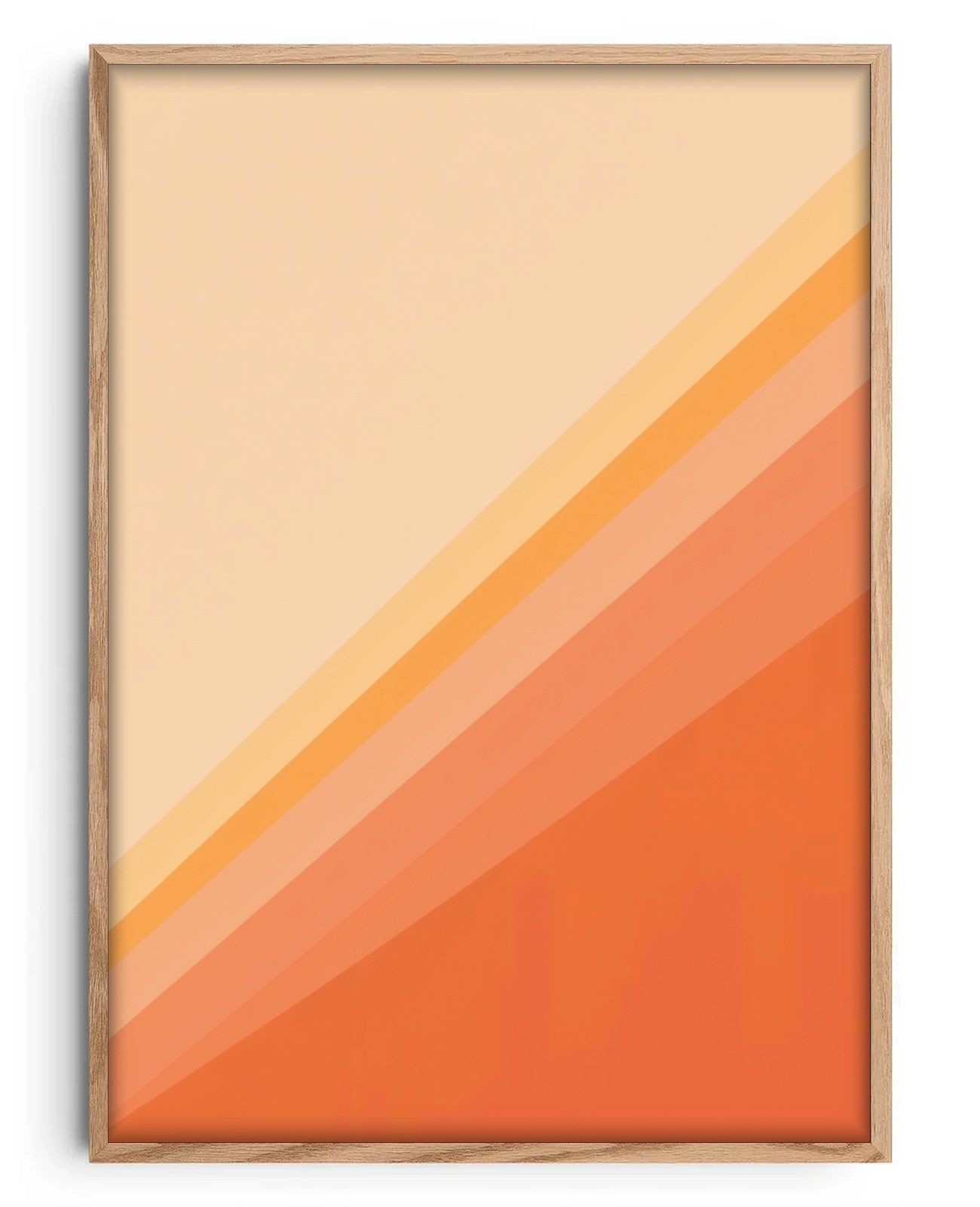 Eclipsed Coral Sunsweep - Oak Wood