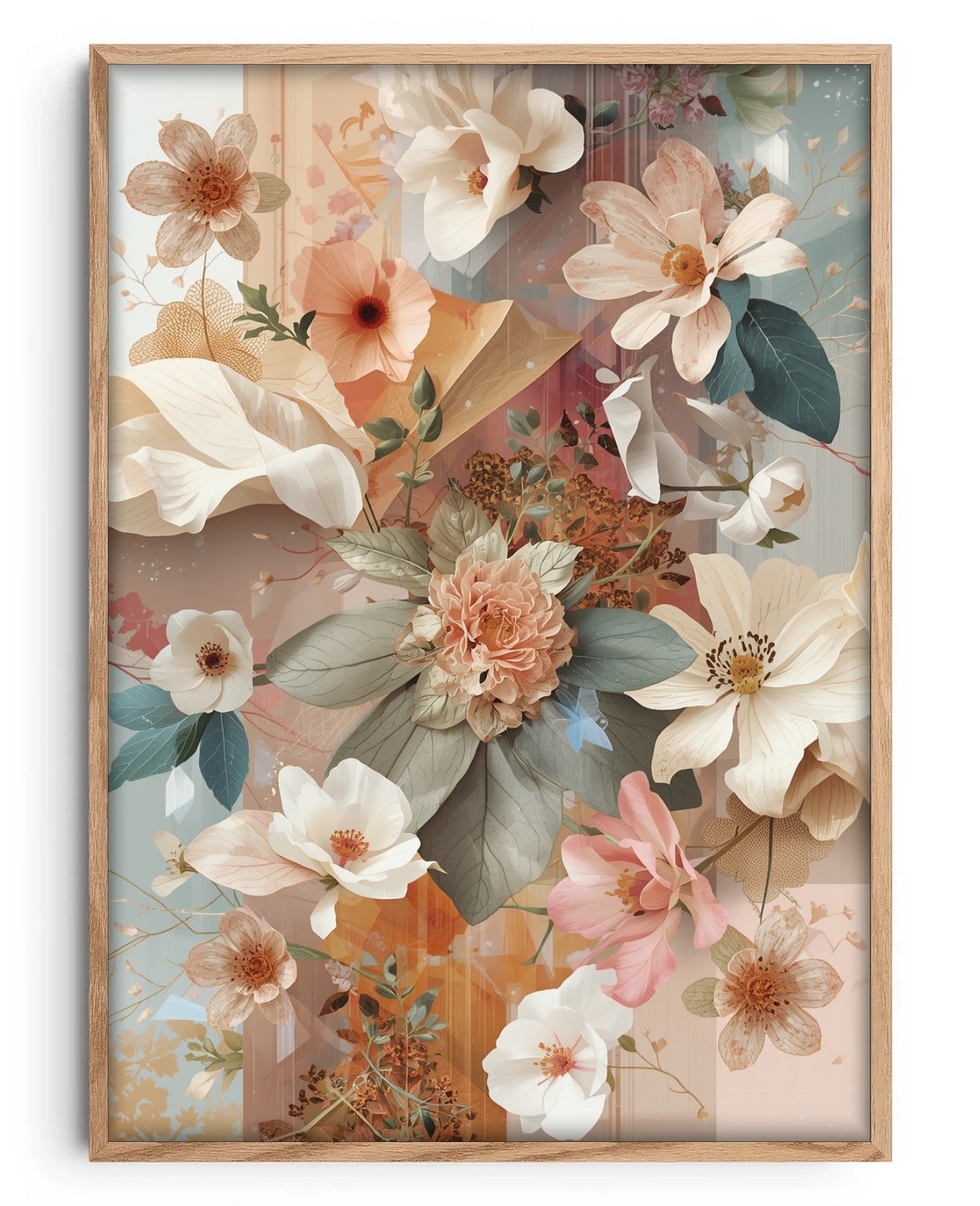 Petal Reverie - Oak Wood