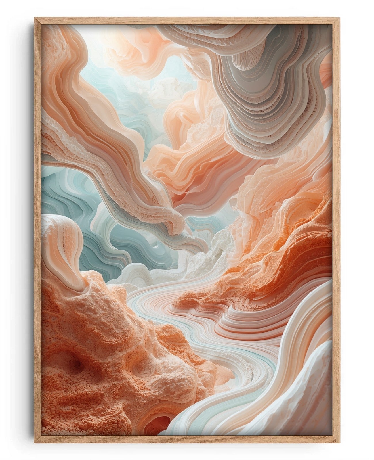 Ethereal Currents - Oak Wood