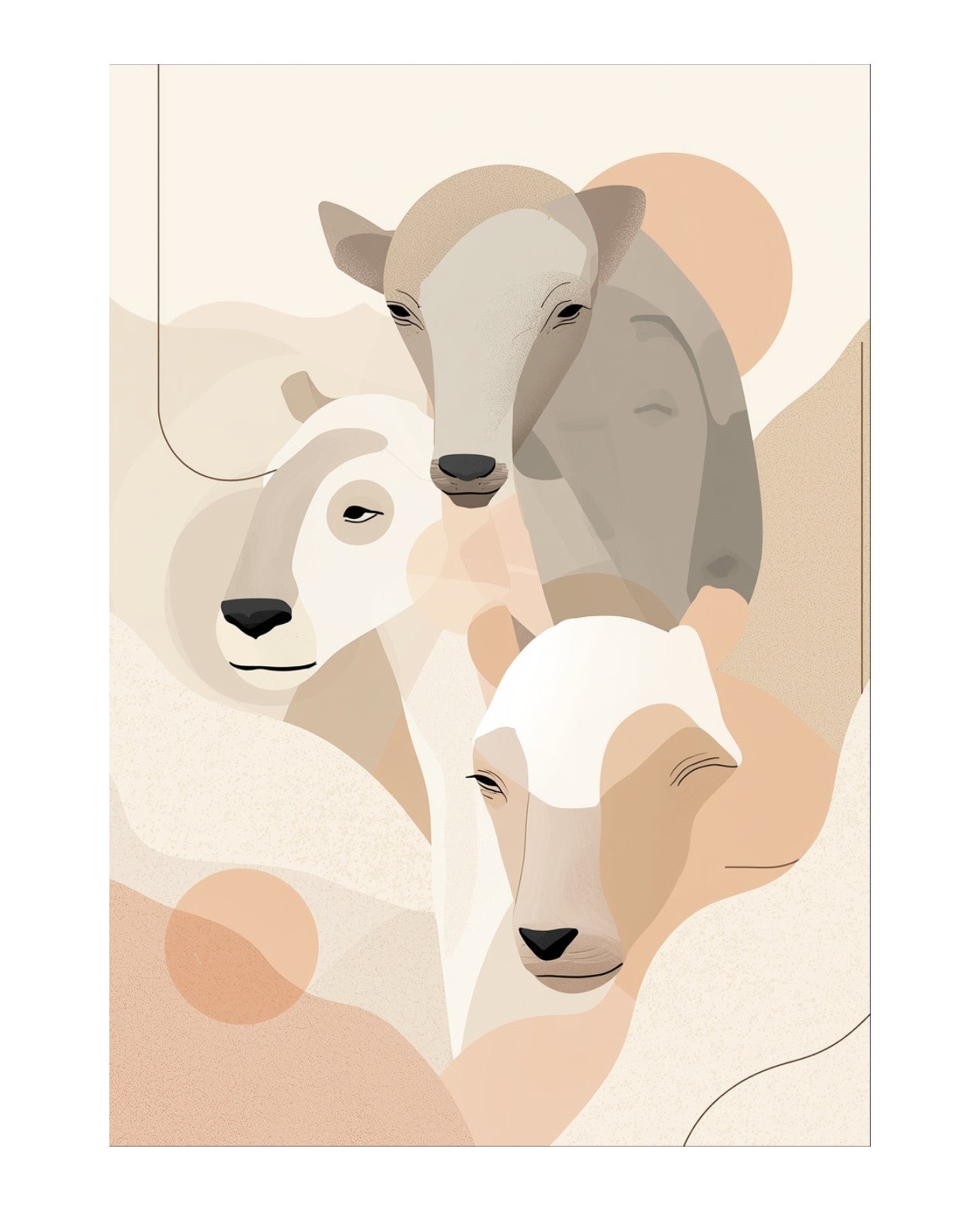 Whispering Fauna - Unframed