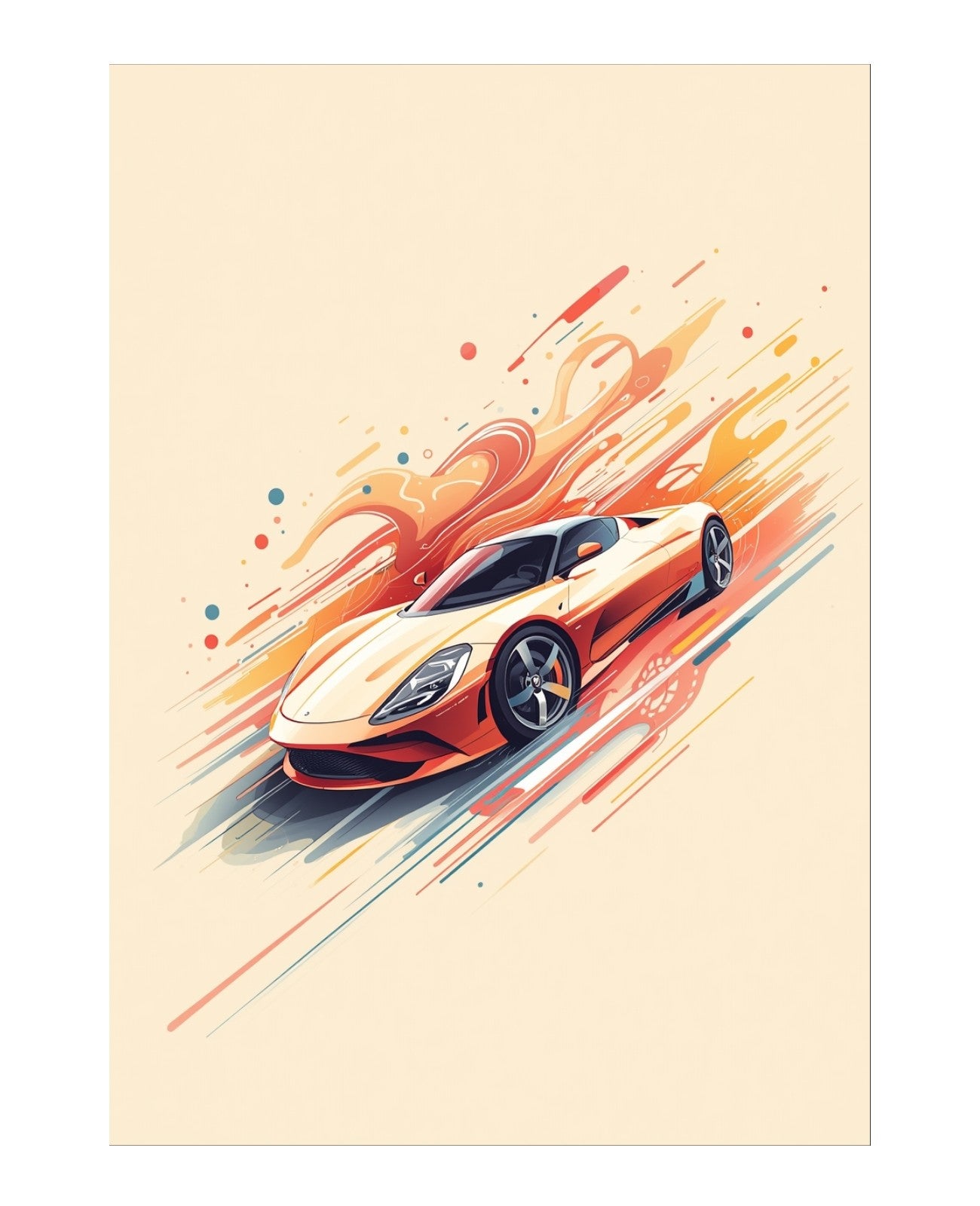 Velocity Reverie - Unframed