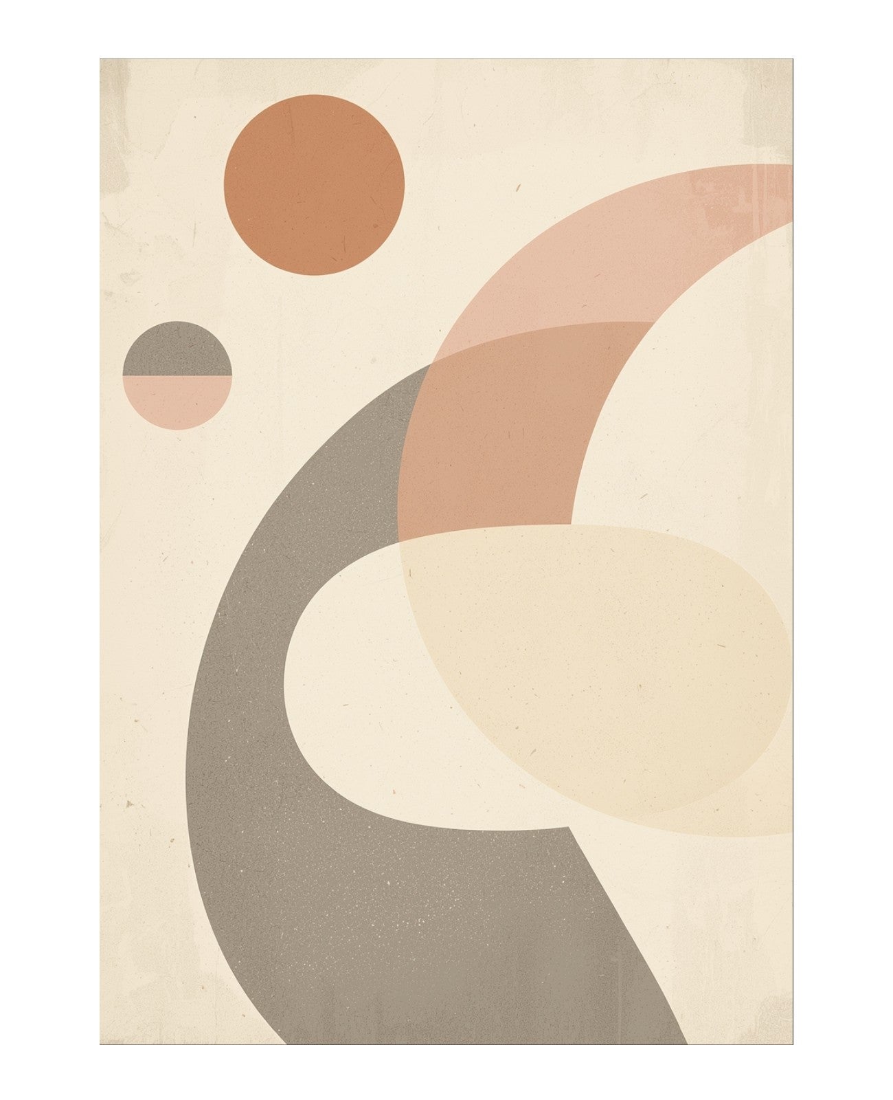 Pebbled Suns Softly Whisper - Unframed