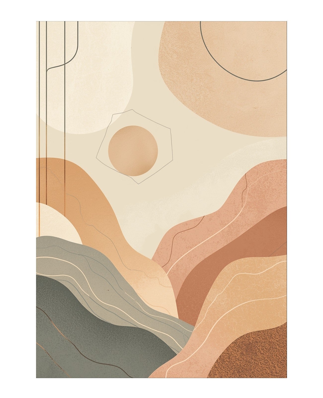 Whispering Horizons - Unframed