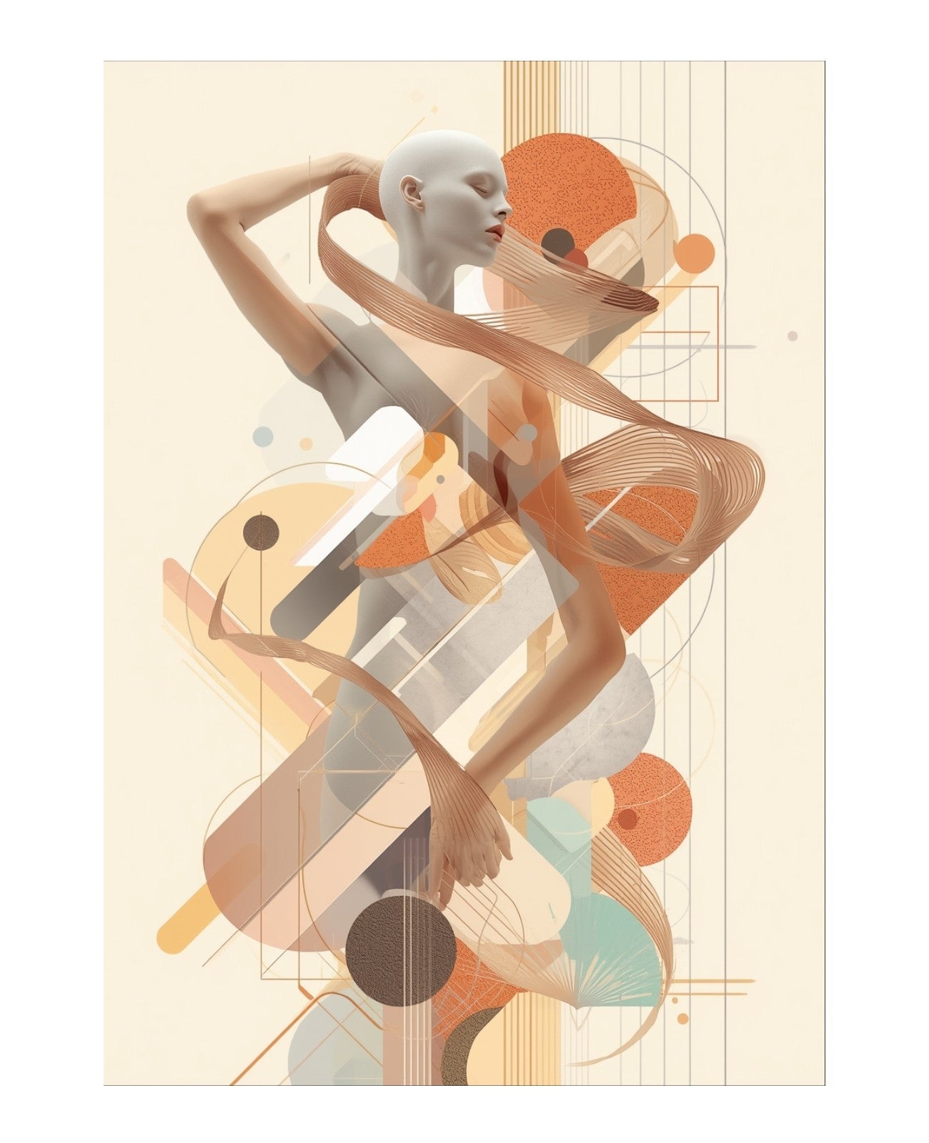 Ethereal Contours - Unframed