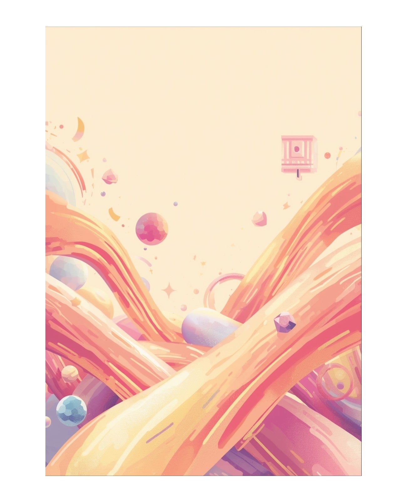 Pixel Serenity - Unframed