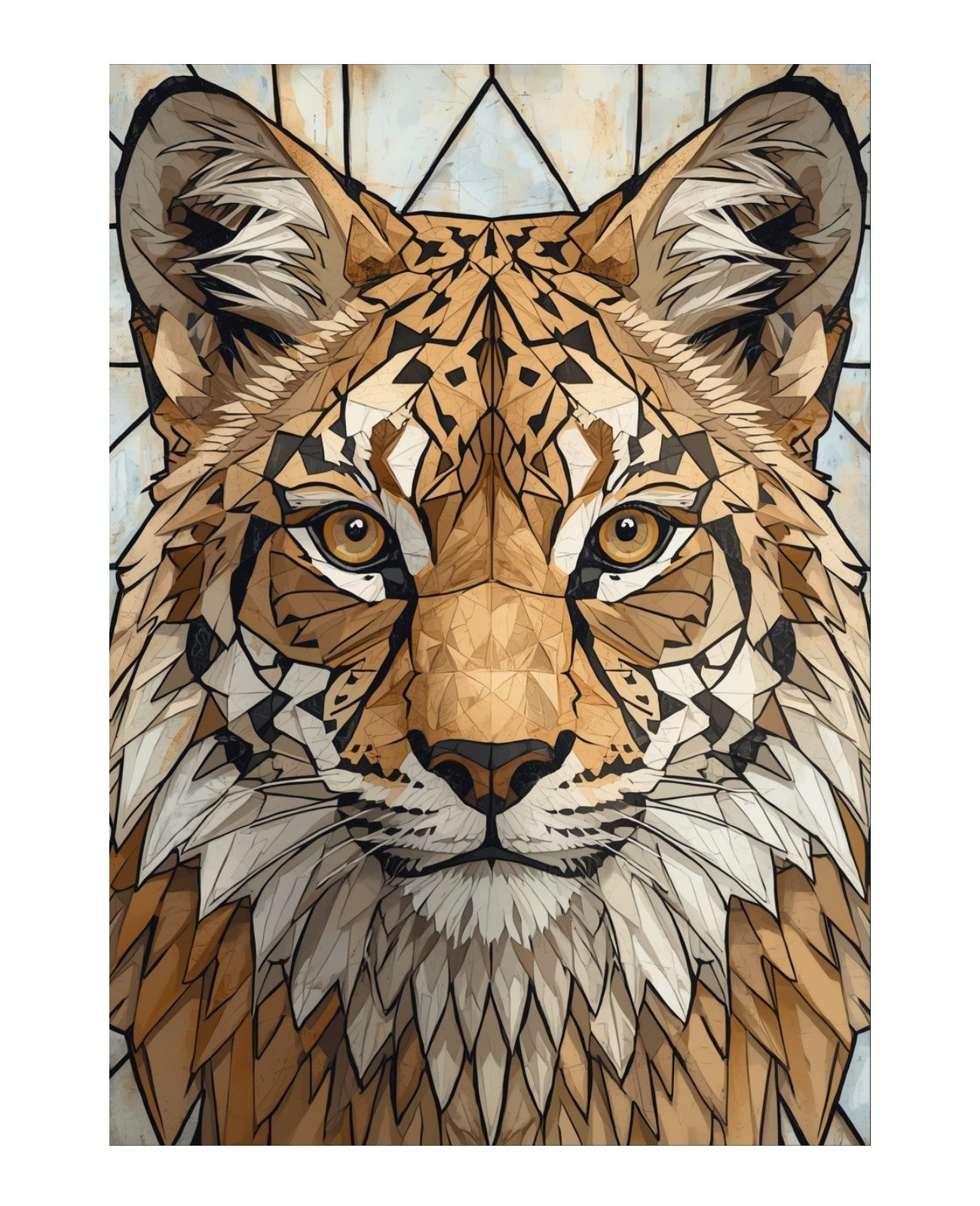 Prismatic Serengeti Symphony - Unframed