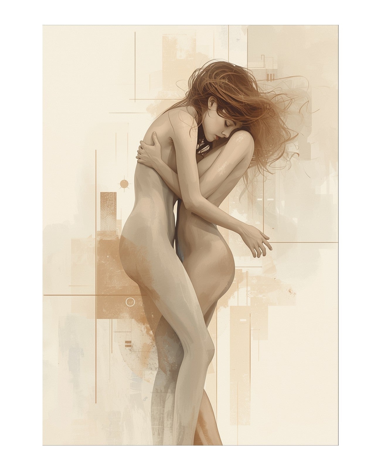 Ethereal Embrace - Unframed