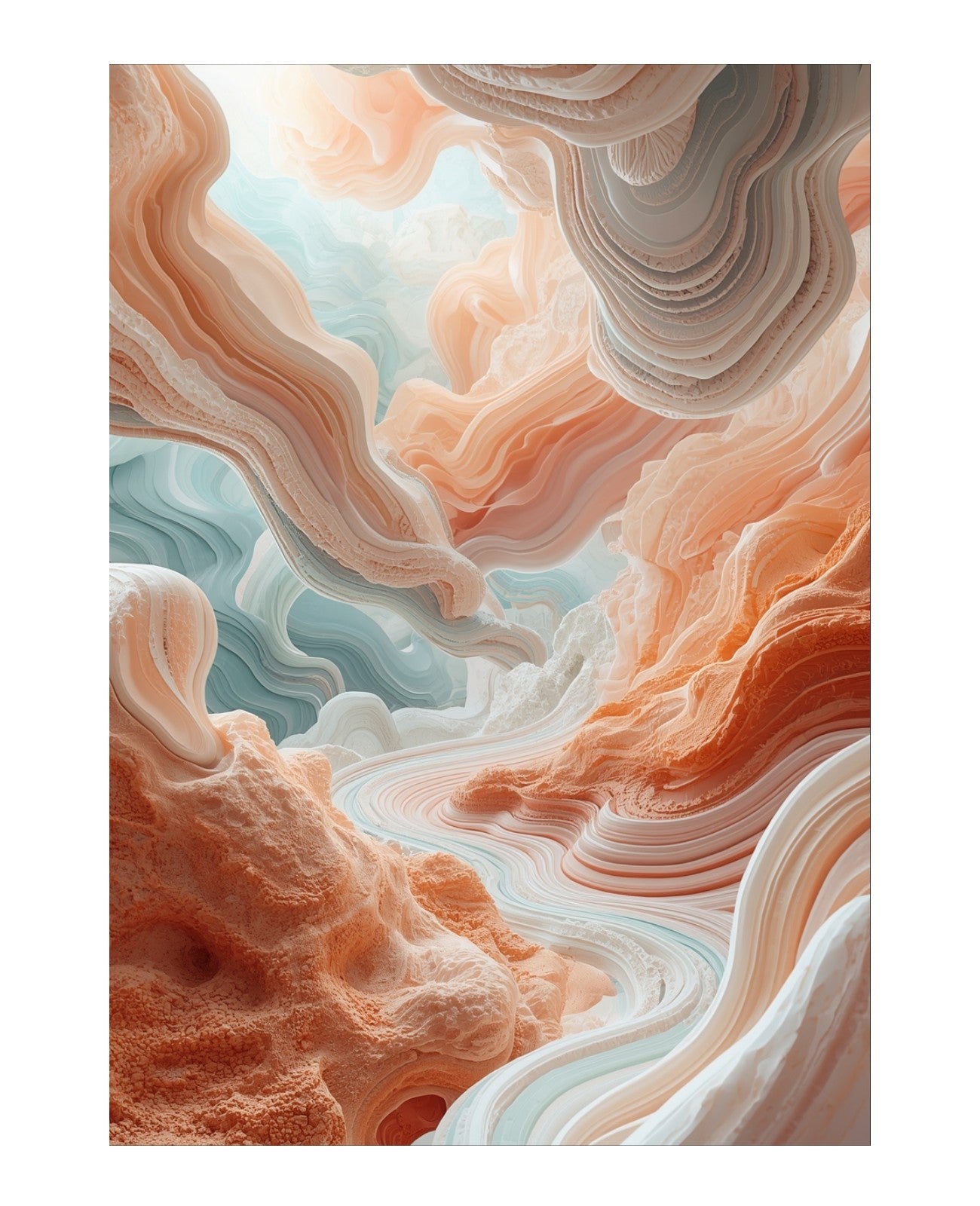 Ethereal Currents - Unframed