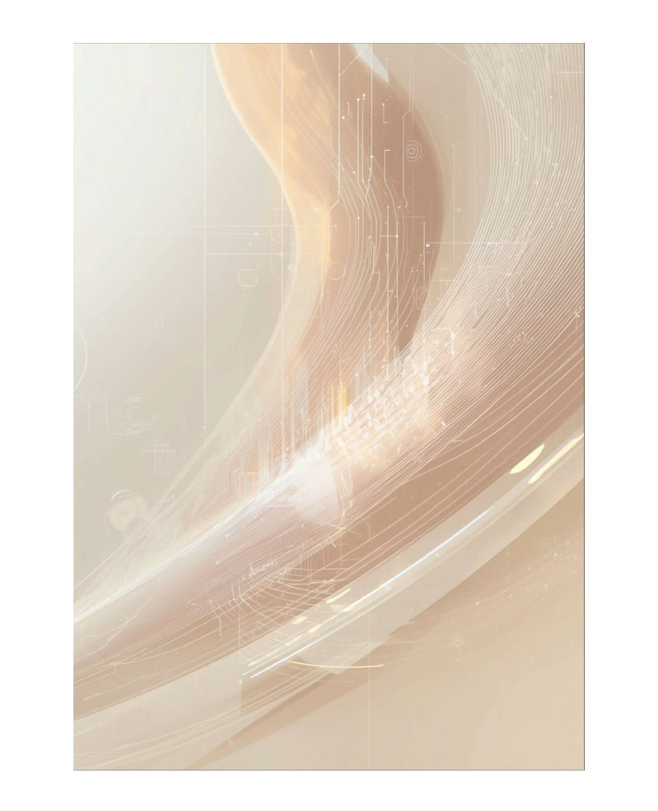 Cybernetic Whispers - Unframed