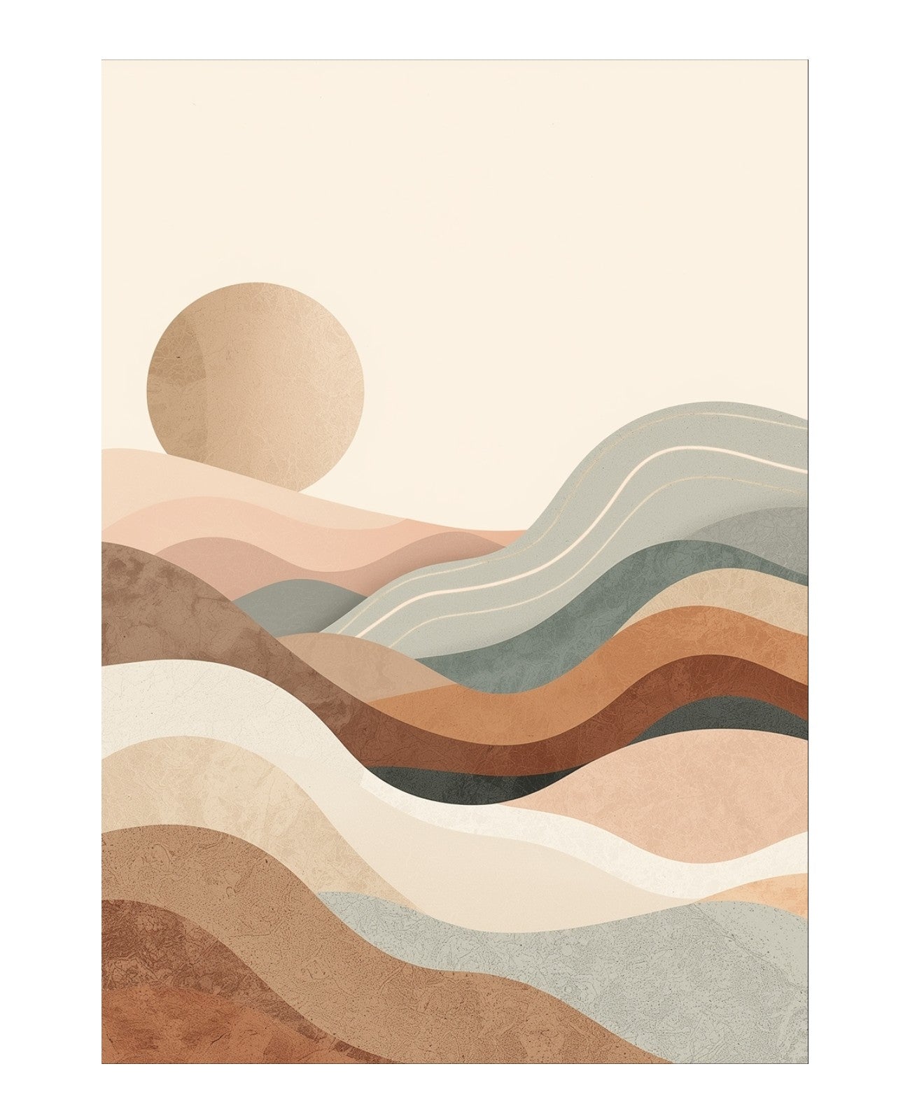 Whispering Horizons - Unframed