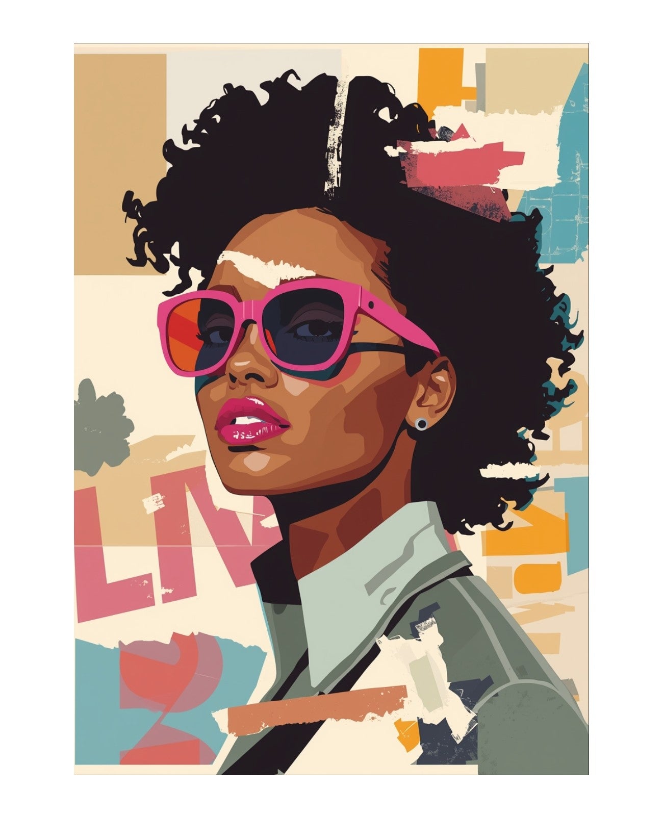 Kaleidoscope Starlit Reverie - Unframed