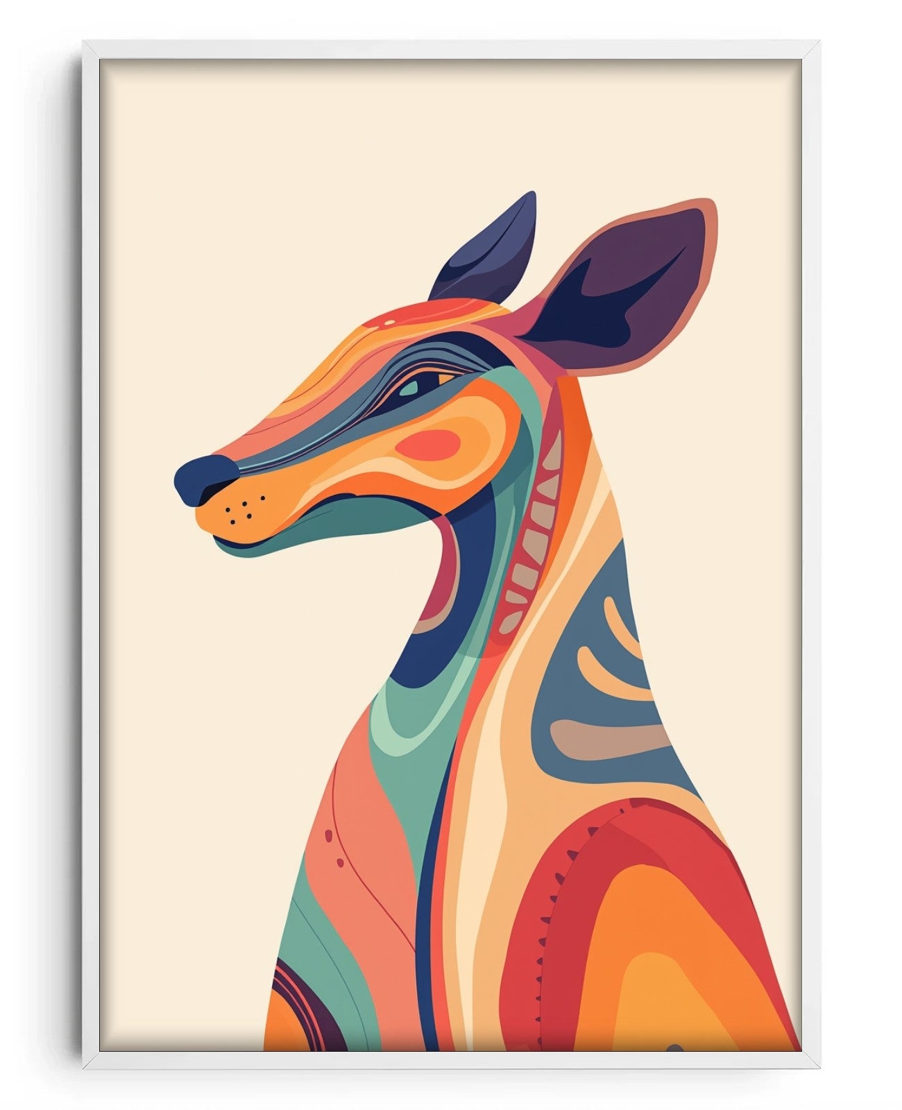 Sapphire Serengeti - White Wood