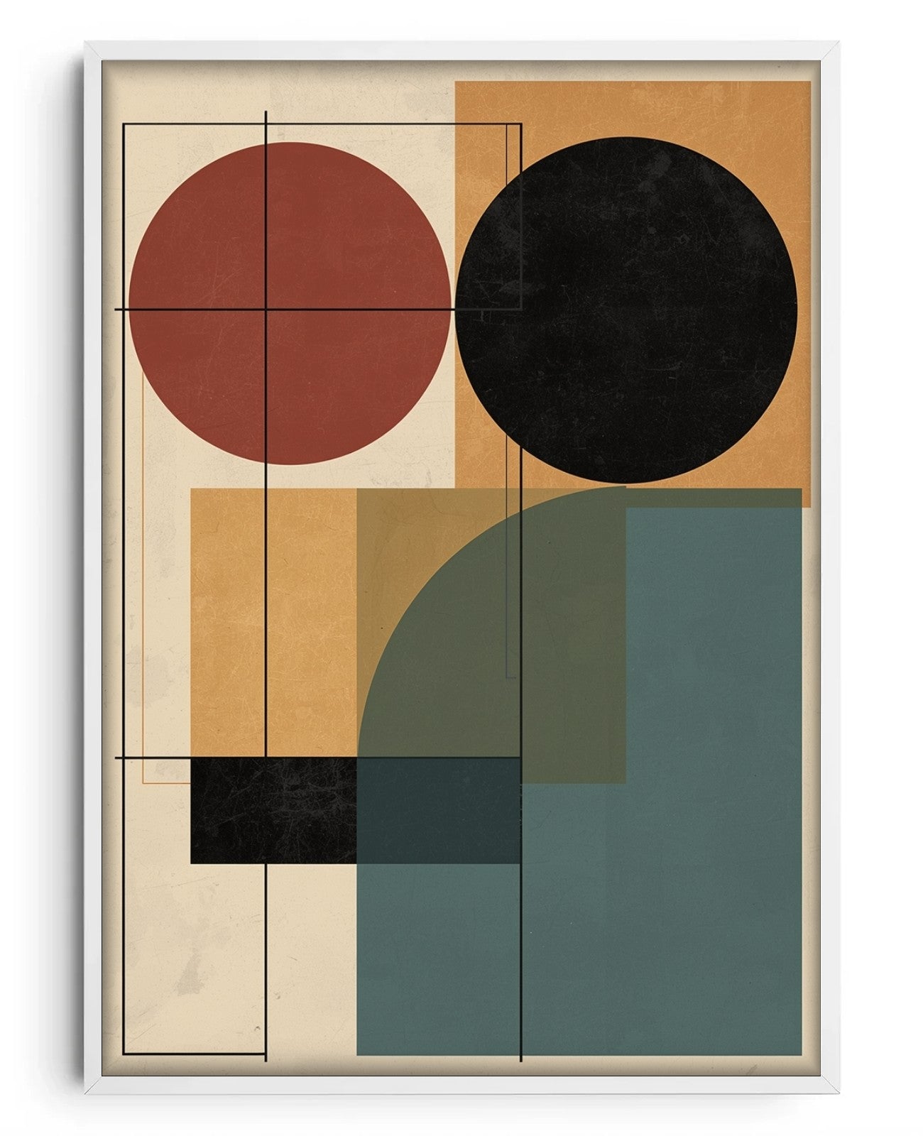 Cogs Whisper Moonlight Mirage - White Wood