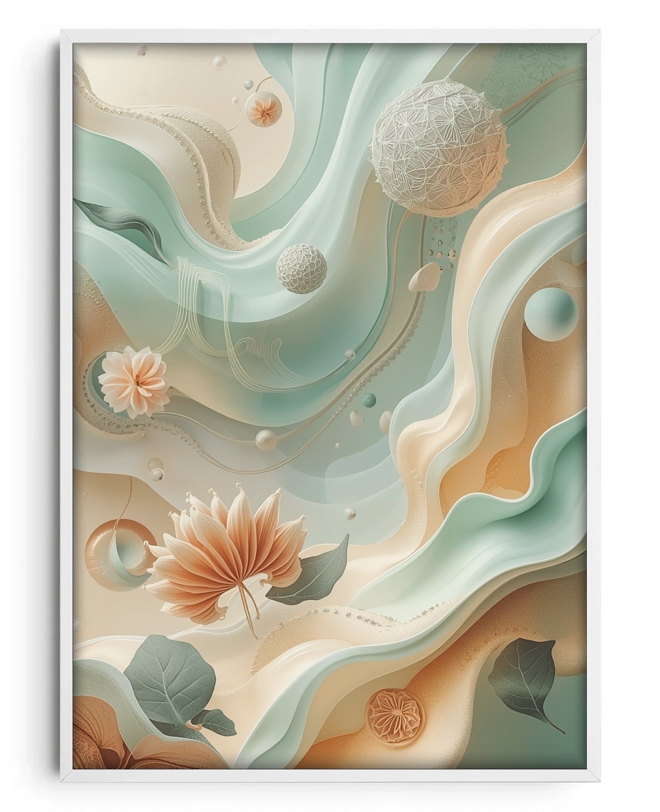 Whimsical Earthbound - White Wood