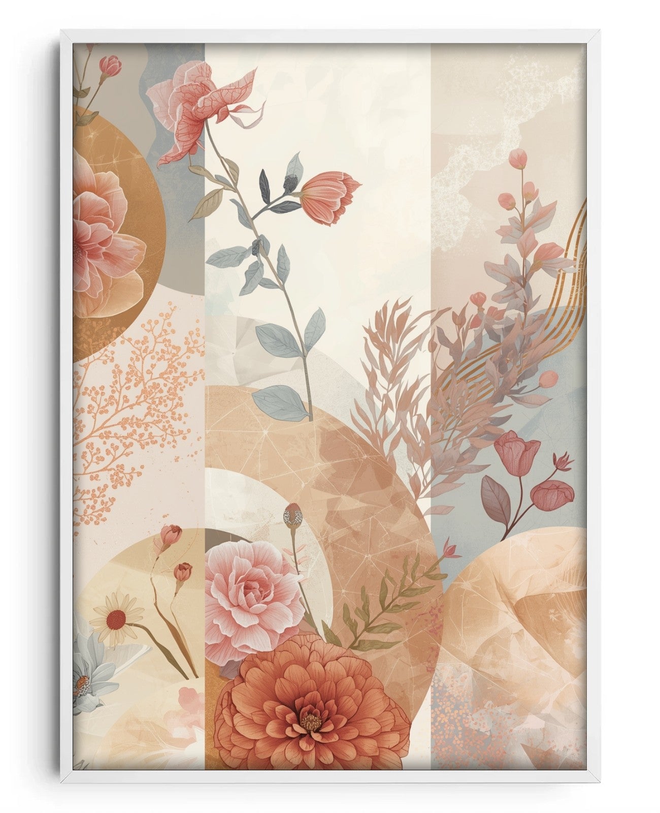 Botanical Reverie - White Wood