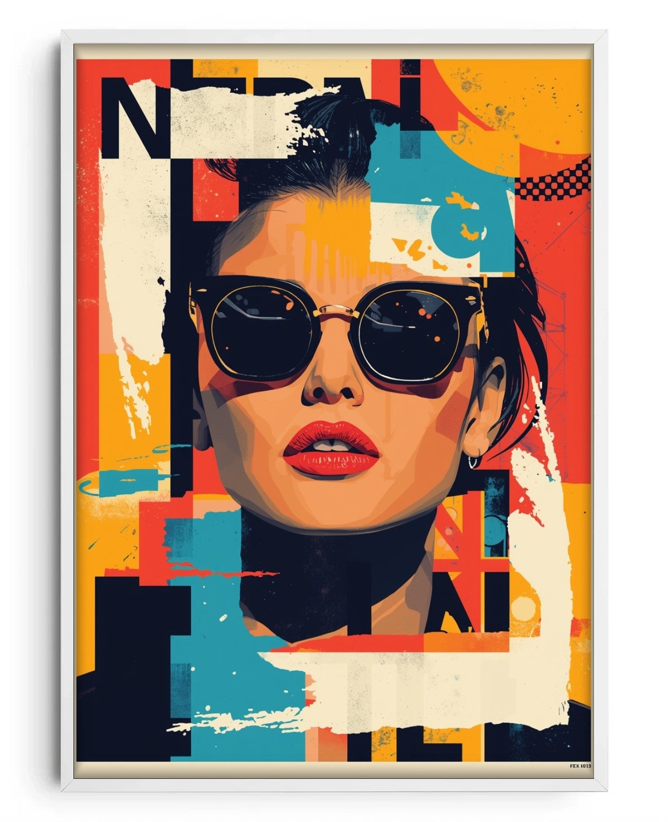 Cyclone Velvet Puzzlescape - White Wood