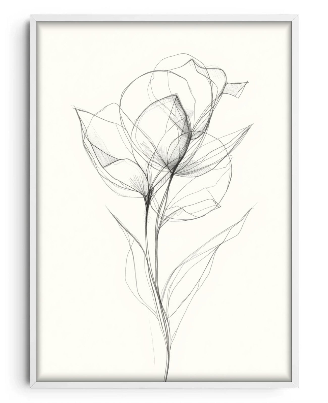 Eclipse of Whispered Geometries - White Wood