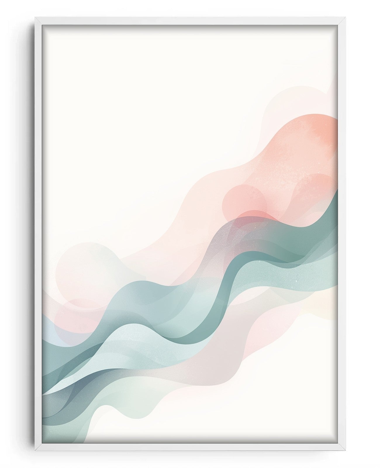 Whispering Geometries - White Wood