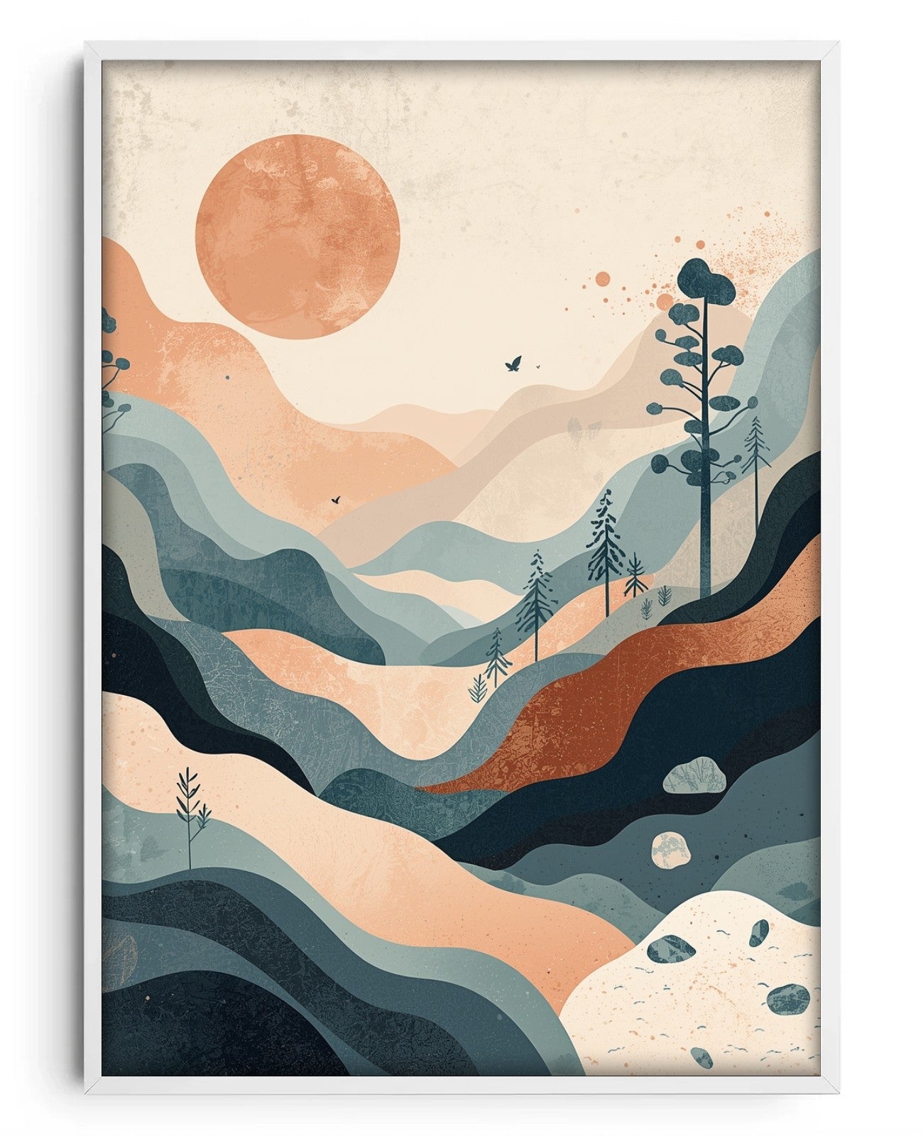 Ethereal Flourish - White Wood